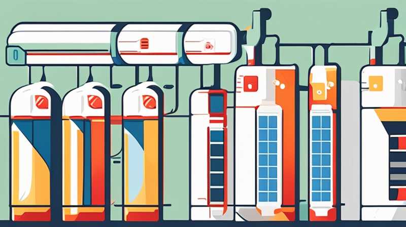 What batteries can be installed on solar panels