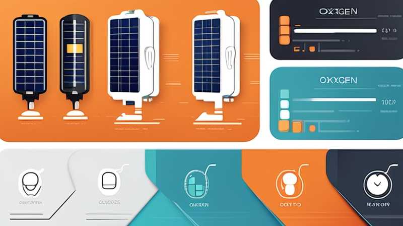 How to use the solar mini oxygen pump