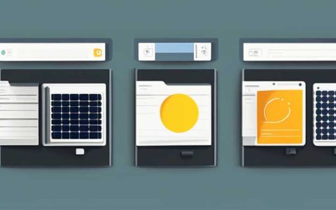 How to check the medium of wall mounted solar panel