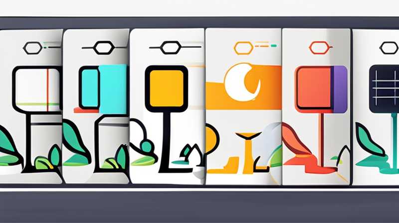 How to connect square solar lights