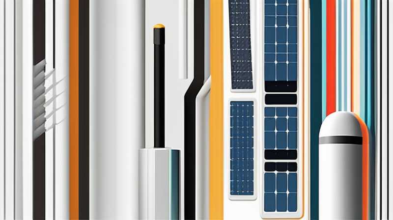 What is the material of solar tubes?