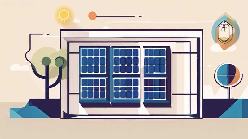 How to remove the indoor part of solar energy