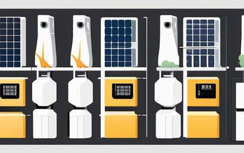 How many columns does a 1mw solar panel have?