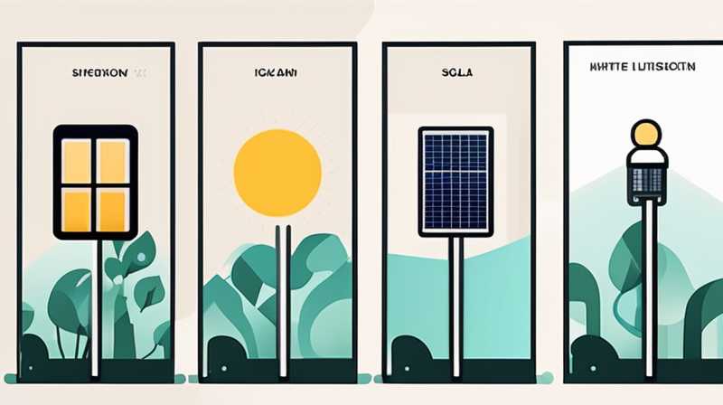 How to install solar outdoor lights