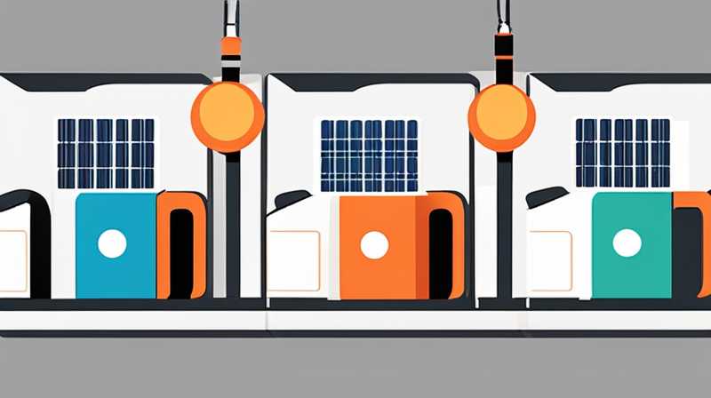 How to connect a solar heating furnace