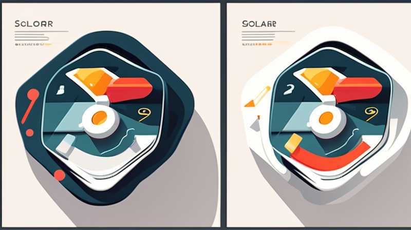 How to use the solar rotary switch