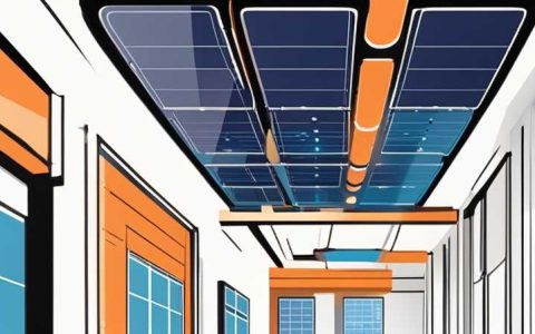 How to install solar panels on the ceiling