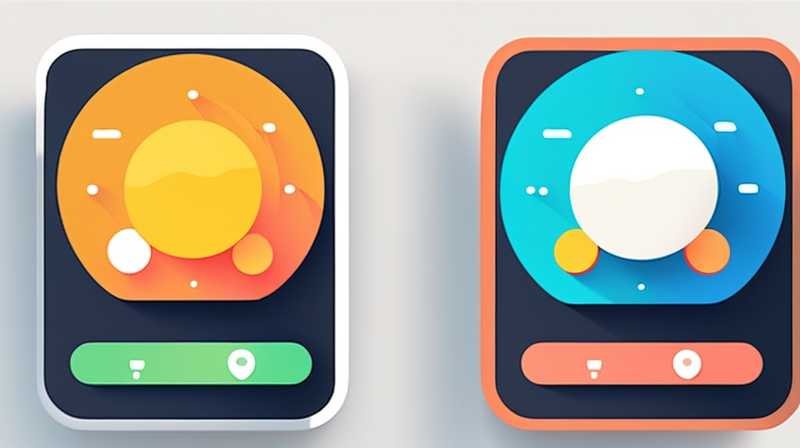 How to adjust the temperature of solar lighting