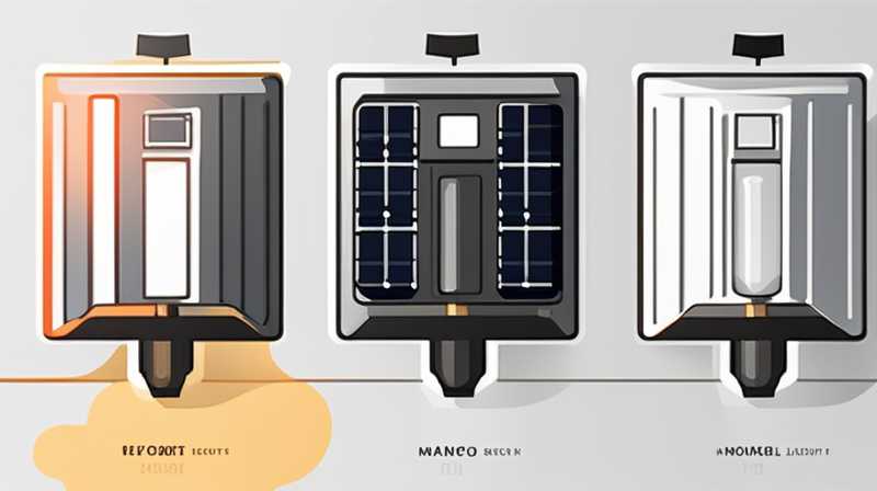 How many volts does the solar wall light battery have