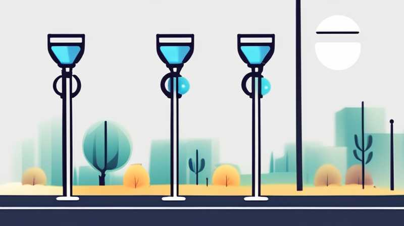 How to move solar street lights