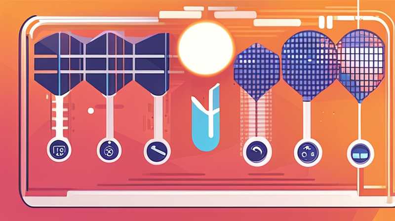 What is the solar temperature setting?