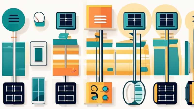 How about solar powered small lights