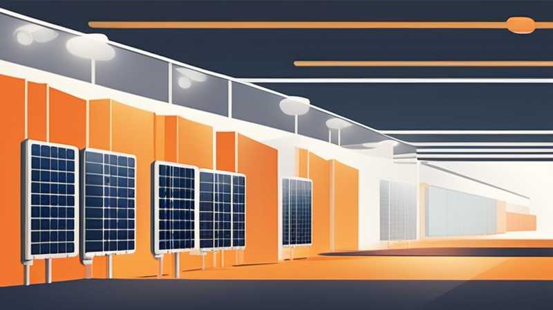 How much does a solar powered corridor light cost?