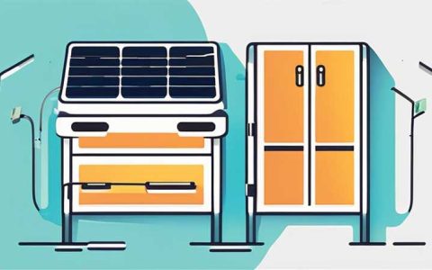 How to connect the wash cabinet to solar energy