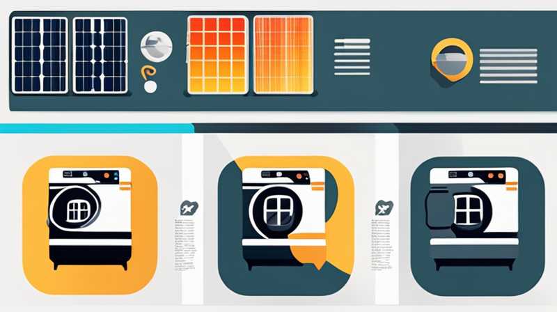 How much does it cost to convert a washing machine to solar energy