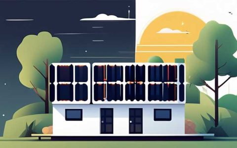 What does a solar rack on a house look like?