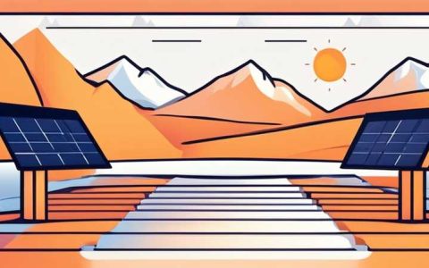 How to level the solar panels on the mountain