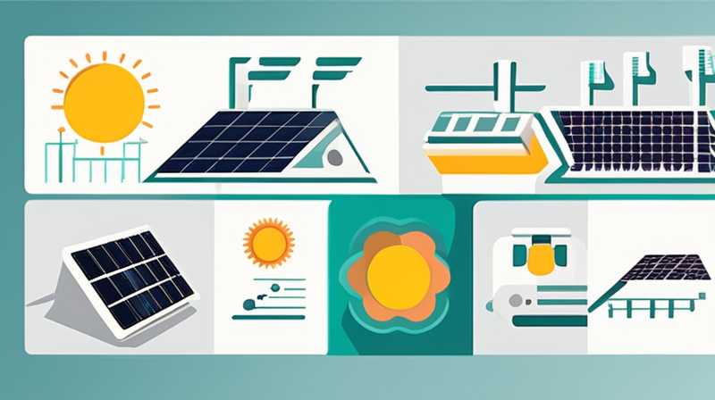 What equipment is needed for solar grid connection