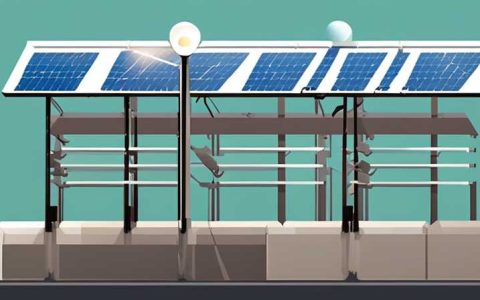 How to assemble street light solar panels