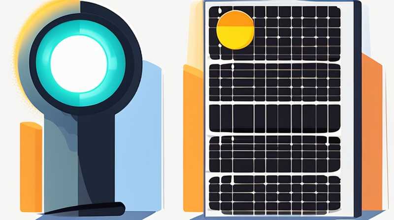 How to adjust the flashing of solar lights