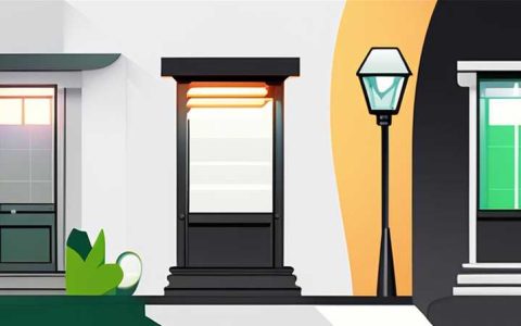How to install solar lights on exterior wall piers