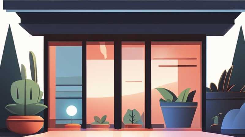 How to connect solar home garden lights