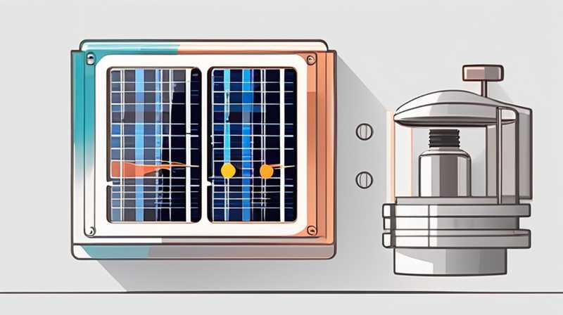 How to use solar air pressure valve