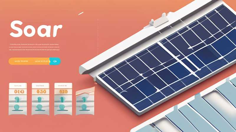 How much does a solar panel cost per ah