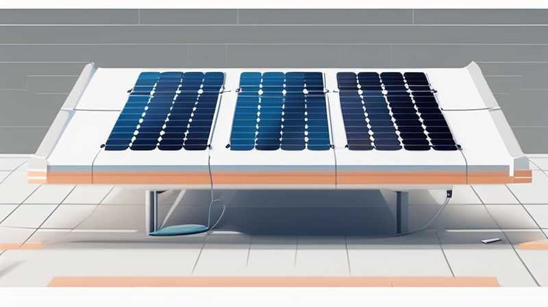 How to remove the lines on the solar panel