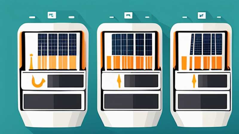 How do solar panels convert to AC power?