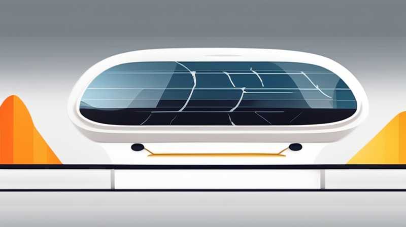 How to charge car glass with solar energy