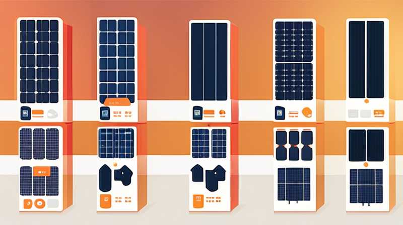 How many solar panels are there in a set?