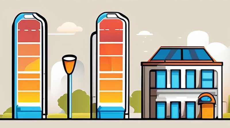 How much is a solar charging street light