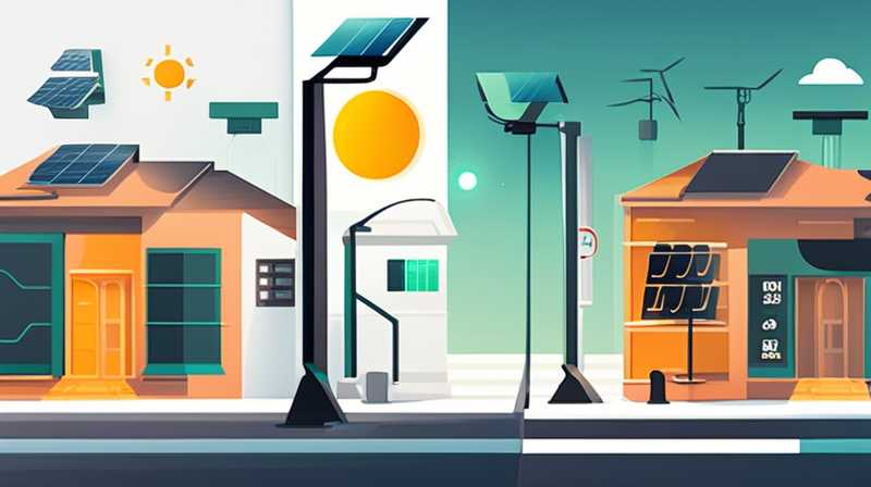 Which industry does solar street light belong to?