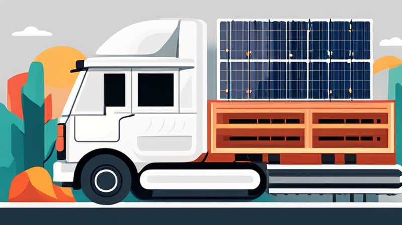 How to install solar lights on trucks