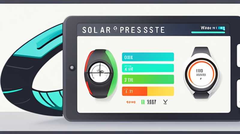 How about a solar powered tire pressure monitor