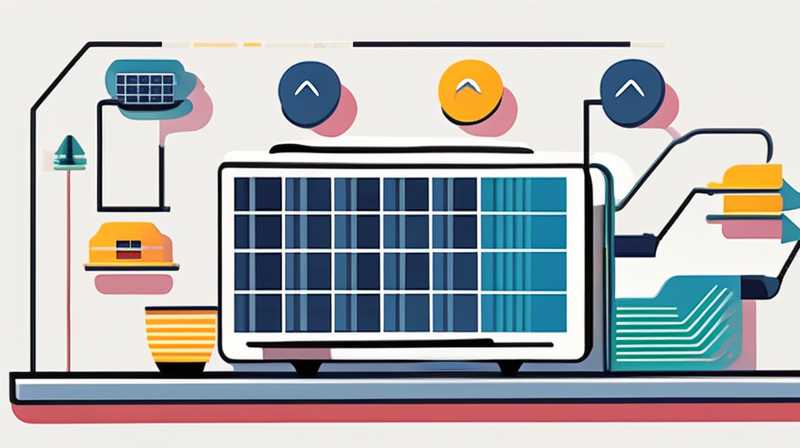 How much electricity can 1240w solar energy generate