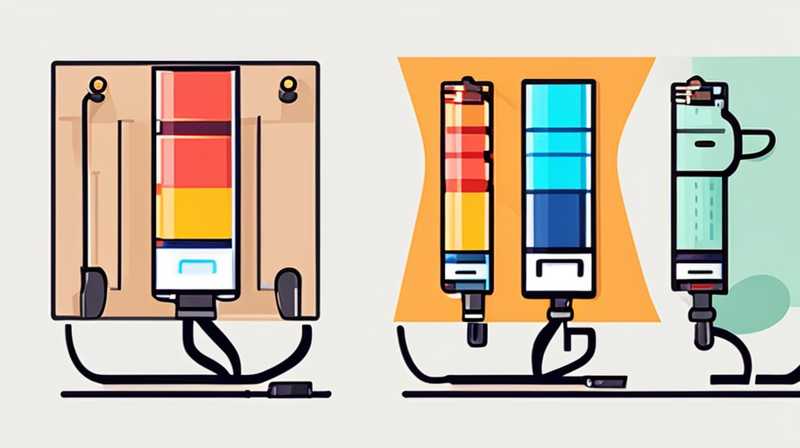 How to charge cartoon solar battery