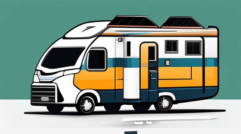 What is a motorhome with solar panels called?