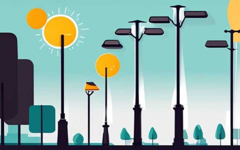 How much luminance can solar street light be brightest?