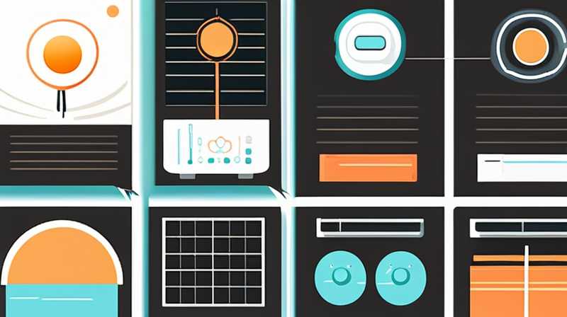 How to set up the solar integrated machine