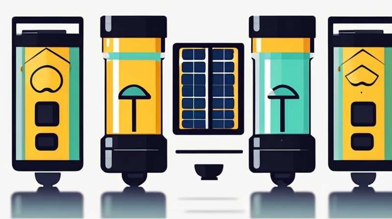 How to install batteries in solar light bulbs