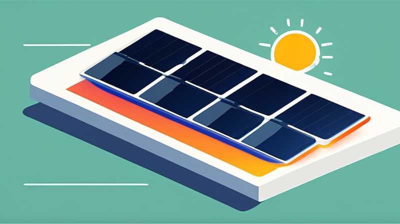 What to do if the solar panel is damaged