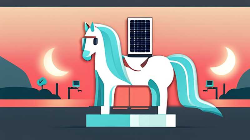 How to charge the solar powered pony lamp