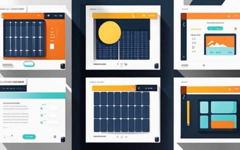 How to change the interface on the solar panel