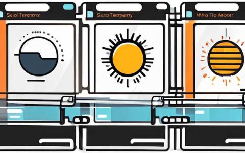 How to adjust the solar temperature sensor