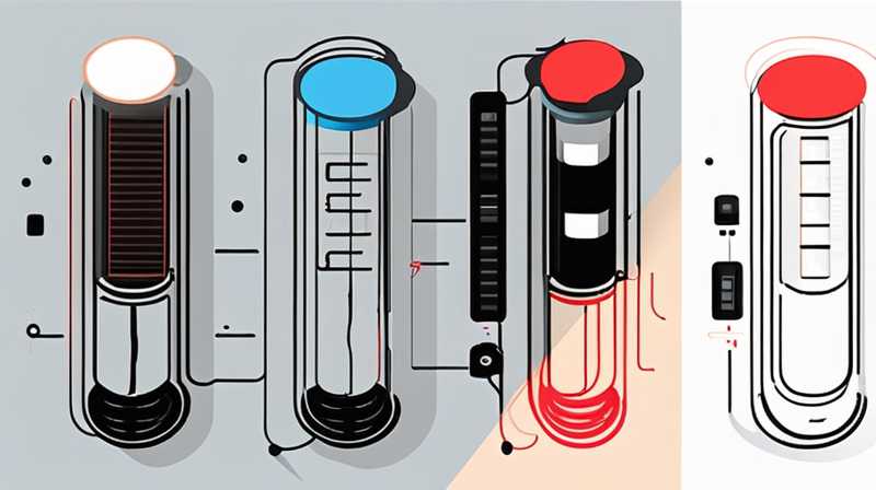 How to connect solar two-core wire