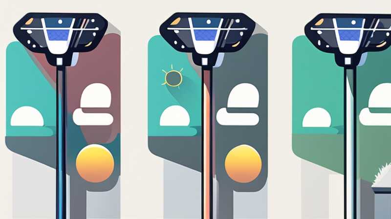 How many watts does a solar street light have?