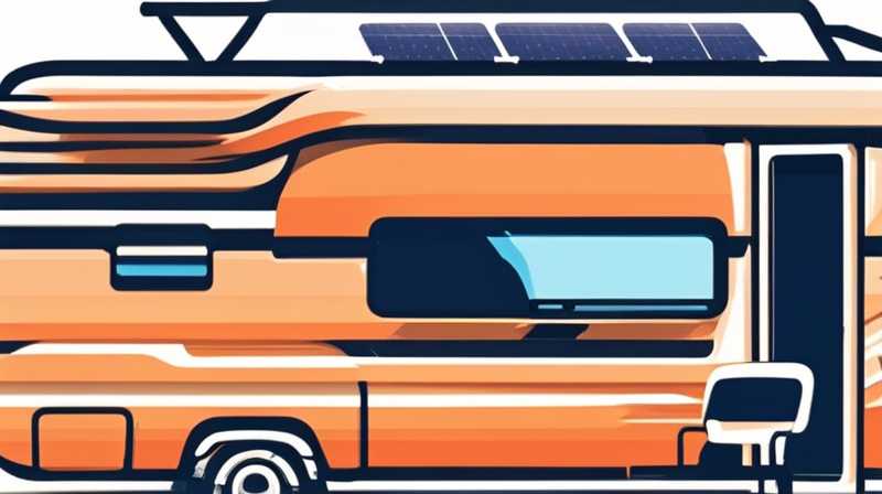 How many solar panels can be installed on the roof of a C-type RV