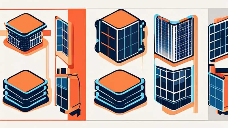 How to disassemble the solar panel power box